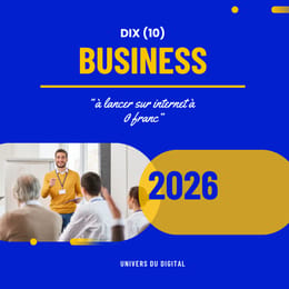 10 business à lancer sur internet avec 0 franc