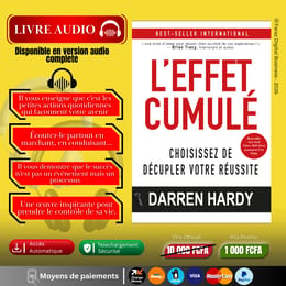 Livre audio ''L’Effet Cumulé'' de Darren HARDY