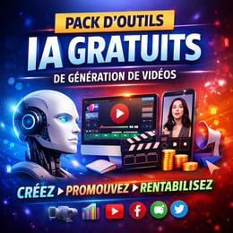 Pack d'outils IA gratuits de génération de vidéos