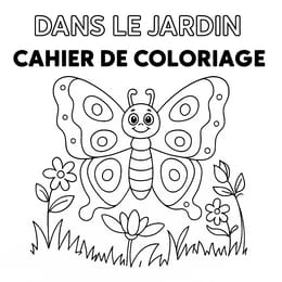Dans le jardin_-_Cahier de coloriage