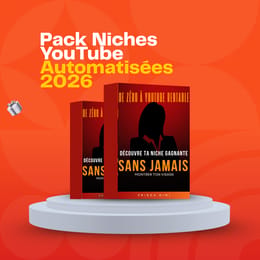 Pack Niches YouTube Automatisées 2026