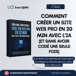 Crée Ton Premier Site Web Pro avec l'IA en 20min, Sans Code ni Budget