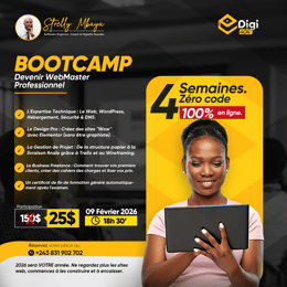 Bootcamp : Devenir Webmaster Professionnel en 4 semaines