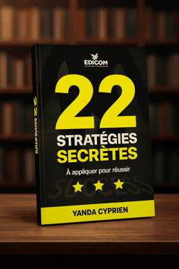 LIVRE : 22 STRATÉGIES SECRÈTES à appliquer pour reussir !