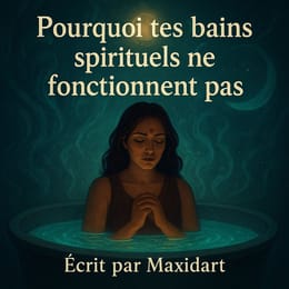 Pourquoi tes bains spirituels ne fonctionnent pas