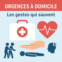🩺 URGENCES À DOMICILE — LES GESTES QUI SAUVENT AVANT L’ARRIVÉE DES SECOURS