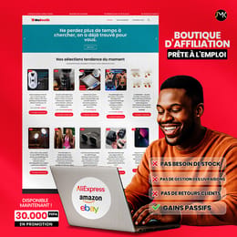 Boutique d'Affiliation Clé en Main – Gagne en ligne sans stock