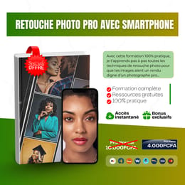 Formation complète : Retouche photo professionnelle avec smartphone 📱