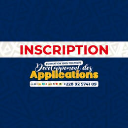 Inscription à la Formation en développement d'applications pour ordinateurs