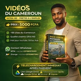 Le Pack Ultime de Vidéos du Cameroun 🇨🇲