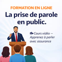 FORMATION: La prise de parole en publique