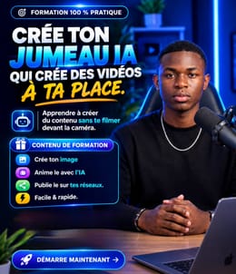 CRÉE DU CONTENU PROFESSIONNEL AVEC TON JUMEAU IA