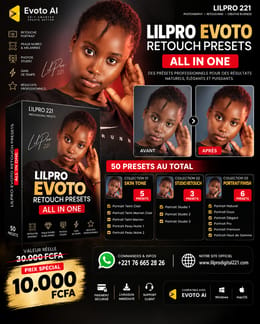 PACK LILPRO EVOTO RETOUCH PRESETS