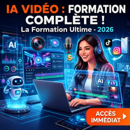 FORMATION COMPLÈTE SUR LA CRÉATION DE VIDÉO IA AVANCÉE