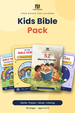 Kids Bible Pack — 4 Books