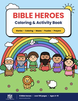 Bible Heroes Coloring & Activity Book