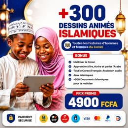 +300 Dessins Animés Islamiques