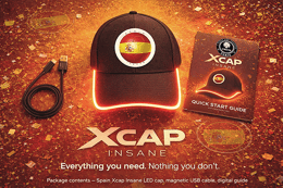 Spain Xcap - Insane - SONO-Luminous Cap for football fans