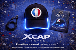 France Xcap - Insane - SONO-Luminous Cap for football fans