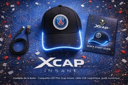 PSG-Xcap - Insane - SONO-Luminous Cap for football fans