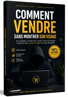 Comment vendre sans montrer son visage