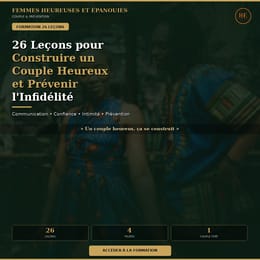 Construire un couple solide, heureux et prévenir l'infidélité en 26 leçons