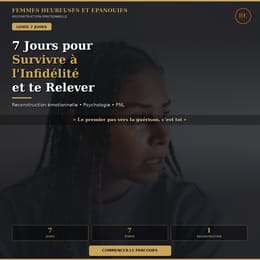 7 jours pour Survivre à l'infidélité et se reconstruire