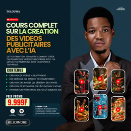 APPRENDS À CRÉER DES VIDEOS PUBLICITAIRES  AVEC L’IA