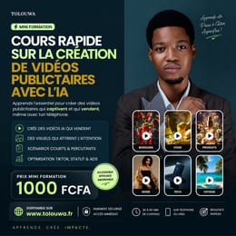 Crée des Pubs IA qui vendent avec ton téléphone