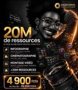 Pack de 20 M de ressource infographie