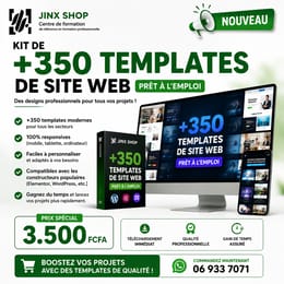 350 LANDING PAGE ( création d'un site web )