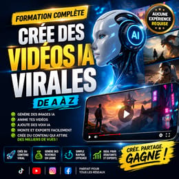 🎬 Formation Complète : Crée des Vidéos IA Virales de A à Z