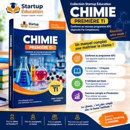 Collection Startup Education – CHIMIE 1ère TI