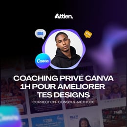 Améliore tes créations Canva en 60 minutes – Coaching privé