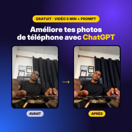 Améliorer les photos prises avec votre téléphone avec Chat GPT
