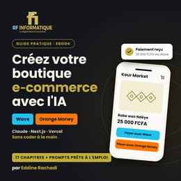 Créer son site e-commerce en Afrique avec l'IA (Claude) et Next.js