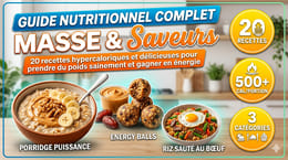 Recette simple pour grossir (prendre du poids )