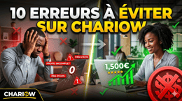 Les erreur a évite sur chariow