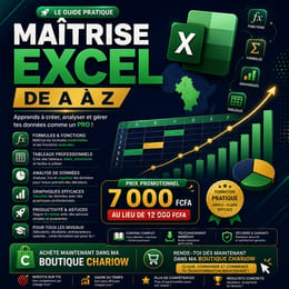 Excel : La Formation Complète — Du débutant à l’utilisateur autonome