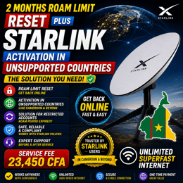 Solution to Starlink Roam Period Expired Plus Activation Procedure in Unsupported Countries