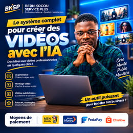 LE SYSTÈME COMPLET POUR CRÉER DES VIDÉOS AVEC L'IA