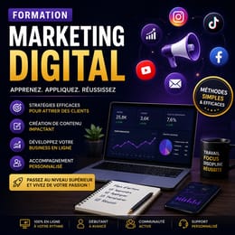 Formation Marketing digital + Accompagnement