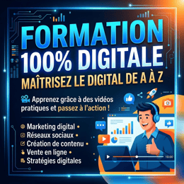 FORMATION 100% MARKETING DIGITALE MAÎTRISEZ LE DIGITAL DE A À Z