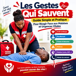 Les Gestes Qui Sauve des vie: livre Pratique Pour Réagir Face,Malaise-Urgences Vitales