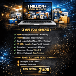 Pack ultime produits digitaux