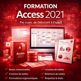 Formation Access 2021 – Pas à pas, de Débutant à Expert