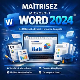 Formation Word 2024 – Pas à pas, de Débutant à Expert