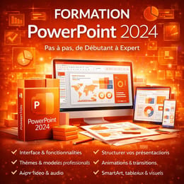 Formation PowerPoint 2024 – Pas à pas, de Débutant à Expert