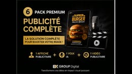 Publicité Ultra-performante : Affiche, Voix IA, Vidéo – Boostez votre Business