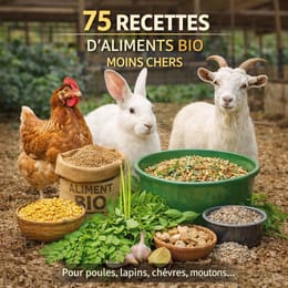 75 RECETTES ALIMENTS EN ELEVAGE BIOLOGIQUE MOINS CHERE